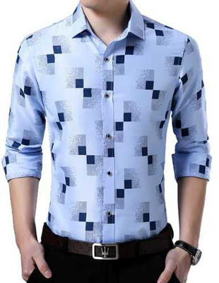 WELE DERBIES Polyester Printed Shirt Fabric