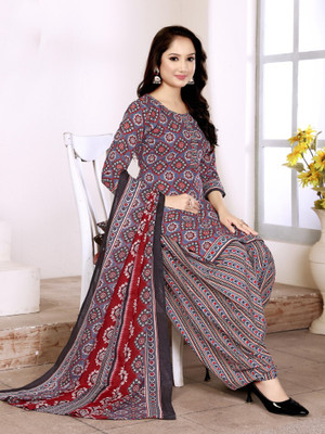 Vijay Deep Silk Mill Art Silk Printed Salwar Suit Material