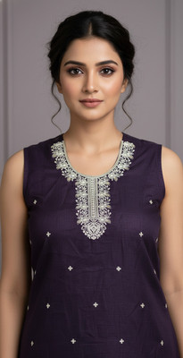 Vishvas Art Silk Embroidered Kurta Fabric