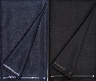 KUNDAN SULZ GWALIOR Viscose Rayon Solid Trouser Fabric