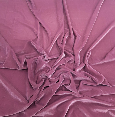 FabricMart Velvet Solid Multi-purpose Fabric
