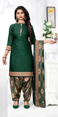 Darshini Cotton Blend Printed Salwar Suit Material