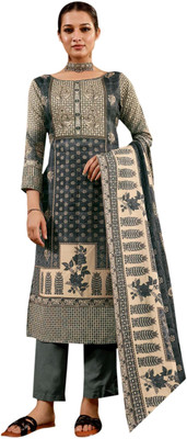 Rosniya Wool Printed Salwar Suit Material