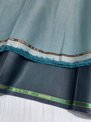 Raymond Pure Cotton Self Design Shirt & Trouser Fabric