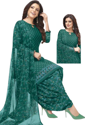 THIRA Crepe Printed Salwar Suit Material
