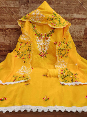 nayan Cotton Silk Self Design Salwar Suit Material