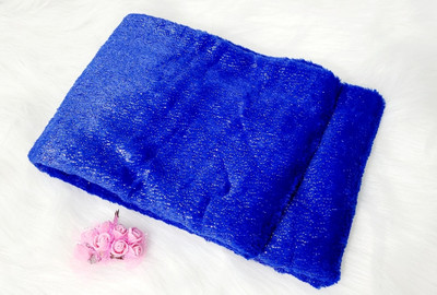 yo comfort Velvet Solid Multipurpose Running Fabric