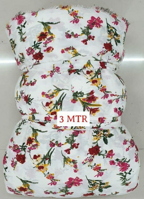 HOC Crepe Printed Kurta Fabric