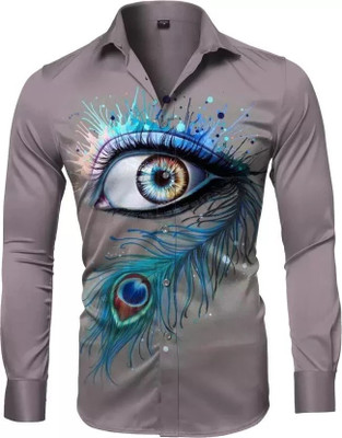 Rekag Cotton Blend Printed Shirt Fabric