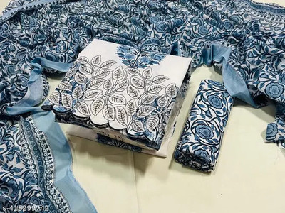 Printchoice Pure Cotton Printed Salwar Suit Material