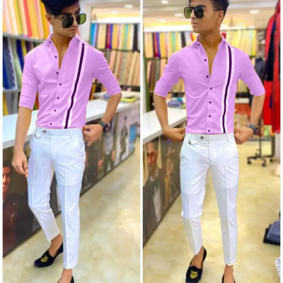 Venjberry Polycotton Solid Shirt & Trouser Fabric