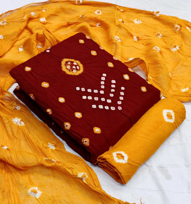 het designer studio Georgette Printed Kurta & Churidar Material