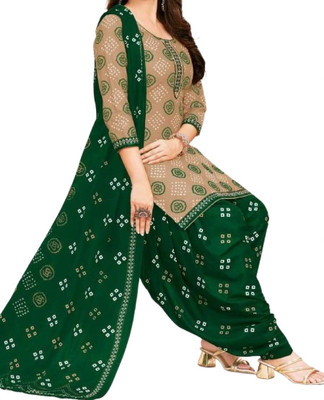 lucas Crepe Printed Salwar Suit Material
