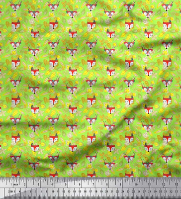 Soimoi Pure Cotton Printed Multi-purpose Fabric
