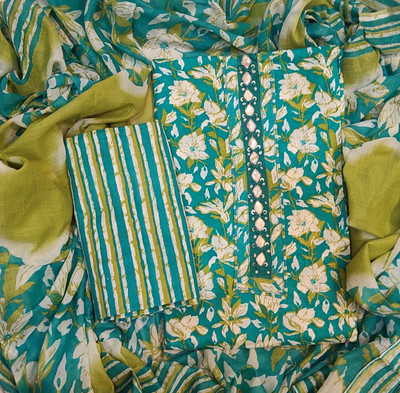 GC80 BY GAURI COLLECTION Pure Cotton Printed Salwar Suit Material