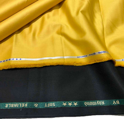 Raymond Pure Cotton Solid Shirt & Trouser Fabric