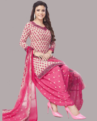 Payal Creation Crepe Printed Salwar Suit Material