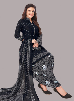 IYALAFAB Crepe Paisley Salwar Suit Material