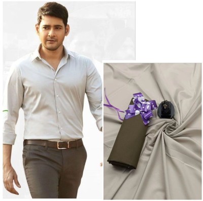 shiv shakti Garments Cotton Blend Solid Shirt & Trouser Fabric