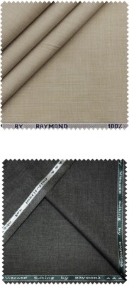 Raymond Cotton Blend Solid Shirt & Trouser Fabric