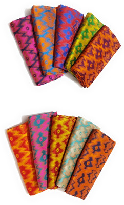 BOFALL Cotton Silk Self Design Blouse Material