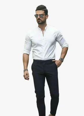 XEIRA Cotton Blend Solid Shirt & Trouser Fabric