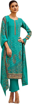 Rosniya Wool Embroidered Salwar Suit Material