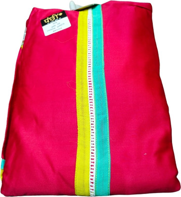 PalSaree Cotton Blend Solid Multipurpose Running Fabric