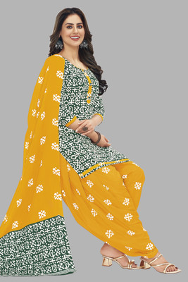 SHREE JEENMATA COLLECTION Pure Cotton Printed Salwar Suit Material