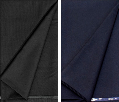 KUNDAN SULZ GWALIOR Polycotton Solid Trouser Fabric