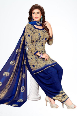lucas Crepe Printed Salwar Suit Material