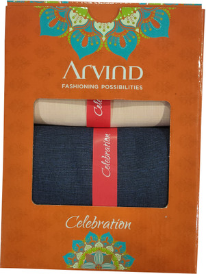 Arvind Cotton Blend Self Design Shirt & Trouser Fabric