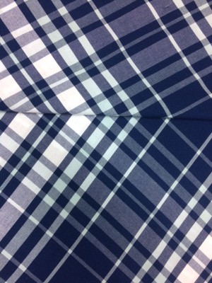 KRISDEE Pure Cotton Checkered Shirt Fabric