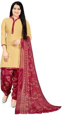 Merira Crepe Printed Salwar Suit Material