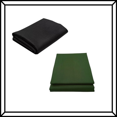 kalhari Cotton Blend Solid Shirt & Trouser Fabric