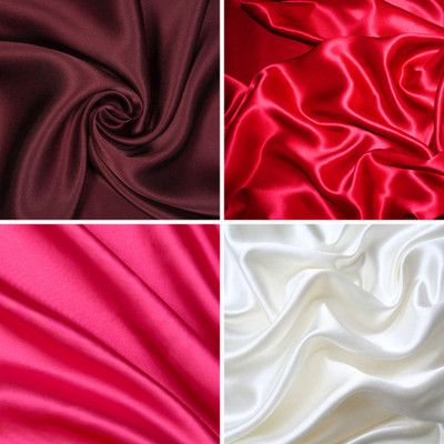 ZOMIX FASHION Satin Dyed Blouse Material