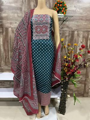 Meghdoot Textiles Pure Cotton Printed Salwar Suit Material