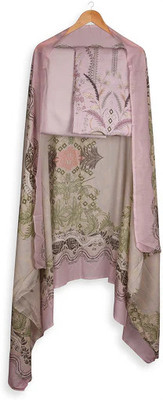Aurum Cotton Blend Embroidered Salwar Suit Material
