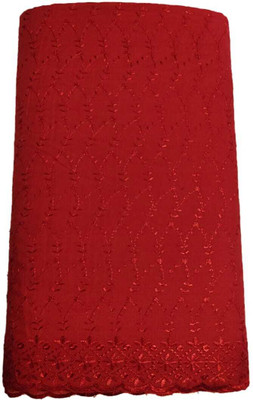 Rajani Cotton Blend Embroidered Blouse Material