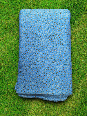 VastraKutika Crepe Printed Kurta Fabric