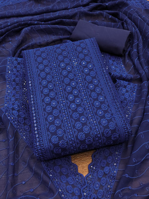 Nayanthara Trends Georgette Embroidered Salwar Suit Material