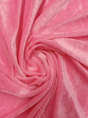 ALINA MODA Velvet Solid Multipurpose Running Fabric