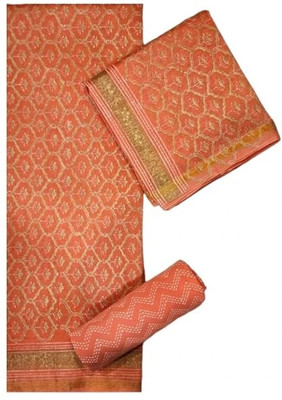Eddika Chanderi Colorblock Salwar Suit Material