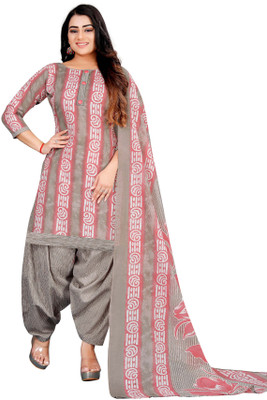 Wonder Weave Cotton Blend Printed Salwar Suit Material