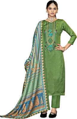 Rosniya Wool Printed Salwar Suit Material