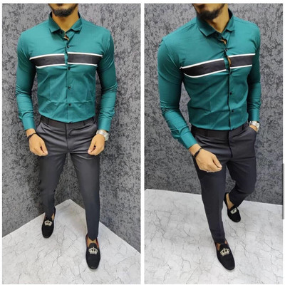nilkanth creation Polycotton Printed Shirt & Trouser Fabric