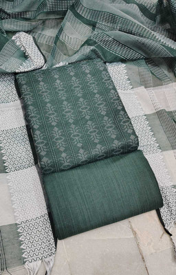 m a enterprises Jacquard Self Design Salwar Suit Material