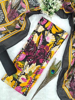 Zubeda Fashion Pure Cotton Printed Salwar Suit Material