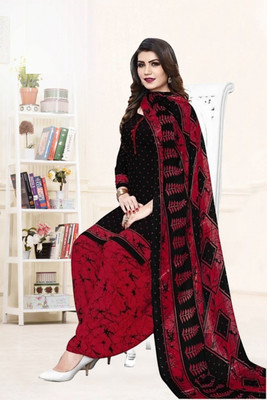 KISSAH Crepe Printed Salwar Suit Material