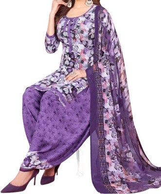 Henry Crepe Paisley Salwar Suit Material